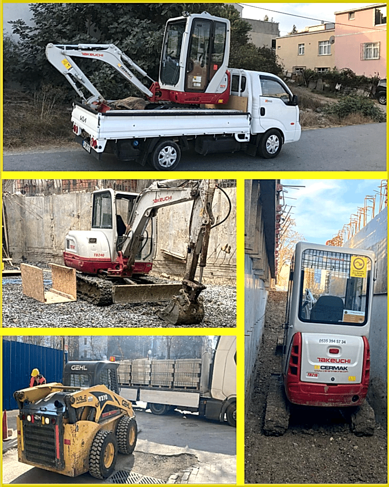Kiralık Mini İş Makinaları